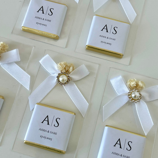 Chocolat  sur plaque de plexiglas