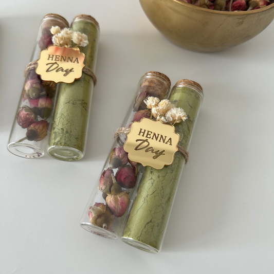 Fiole Henna et roses